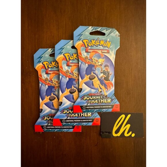 Pokemon Other - Pokemon Scarlet & Violet Journey Together Sleeved Booster Packs 3 Packs